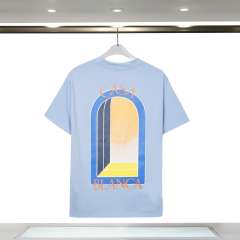 Casa Phantom Gate Letter Logo Print Round Neck tee 3 colors