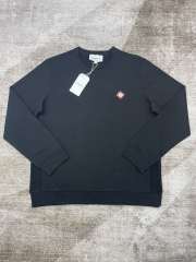 1:1 Quality Casa Chest logo embroidery loose round neck Sweatshirt 2 colors