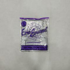 1:1 Quality Eric EE White Trimmed Grey Logo Mesh Shorts