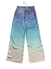 1:1 Quality Casa Gradient Blue Silk Long Sleeve Shirt & pants Set