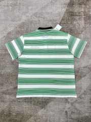 1:1 Quality Casa Colour block striped monogrammed polo shirt
