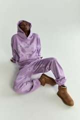 1:1 Quality Big Star Taro Purple Hoodie & Pants Set