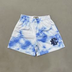 1:1 quality Eric EE Tie-Dye Beach Mesh Shorts 4 colors