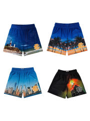 EE Eric Scenic Print Mesh Shorts 4 colors