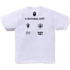 Bape US Limited 4-gang Ape Head Multi Logo Print Tee 2 colors