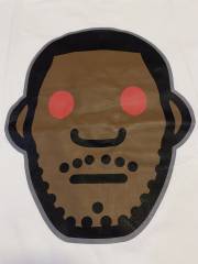 Bape Co-branded cartoon character print Tee 2 colors