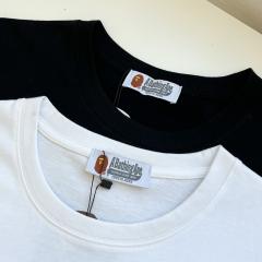 Bape Ape letters loafers pattern short-sleeved T-shirt