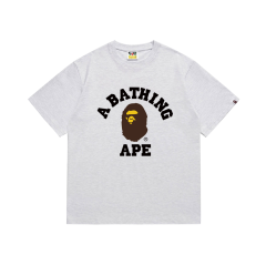 Bape Ape Small Head Classic Letter Print Tee 14 colors