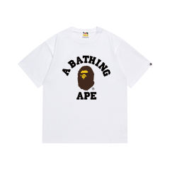 Bape Ape Small Head Classic Letter Print Tee 14 colors
