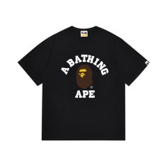 Bape Ape Small Head Classic Letter Print Tee 14 colors