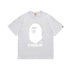 Bape Black or White Ape Head Print Tee 7 colors
