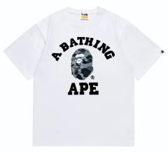 Bape Camo Ape Head Letter Print Tee 4 colors