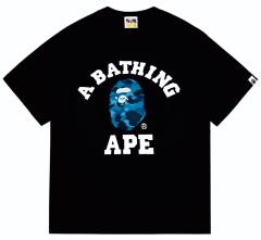 Bape Camo Ape Head Letter Print Tee 4 colors