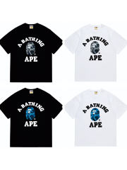Bape Camo Ape Head Letter Print Tee 4 colors