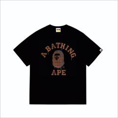 Bape Chocolate Melt Ape Head Letter Print Tee 2 colors