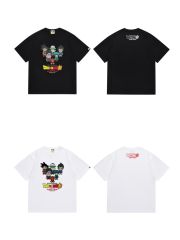 Bape Dragon Ball co-branded cartoon monkey tee 2 colors