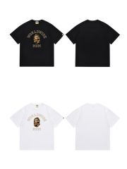 Bape Camouflage Ape Head Rhinestone Letter tee 2 colors