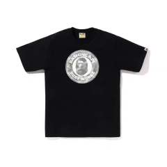 Bape Camo round badge print Tee 2 colors