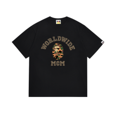 Bape Camouflage Ape Head Rhinestone Letter tee 2 colors