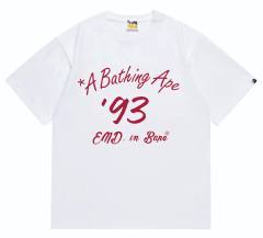 Bape Alphanumeric Bowling Ball Print tee