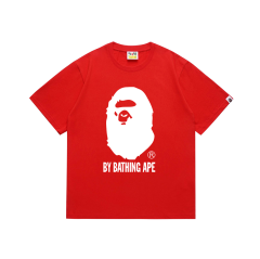 Bape Black or White Ape Head Print Tee 7 colors