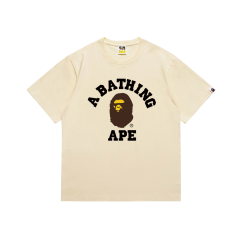 Bape Ape Small Head Classic Letter Print Tee 14 colors