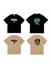 Bape Ape Army Letter Print Tee 2 colors