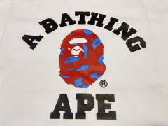 Bape Knockout Camo Ape Small Head Print Tee 4 colors