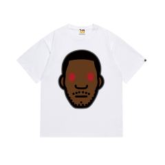 Bape Co-branded cartoon character print Tee 2 colors