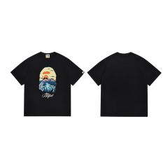 Bape Fishing Landscape Ape Head Print Tee 2 colors