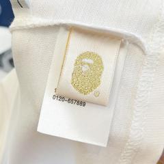 Bape Ape letters loafers pattern short-sleeved T-shirt