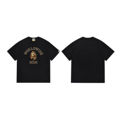 Bape Camouflage Ape Head Rhinestone Letter tee 2 colors