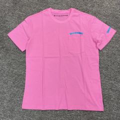 1:1 quality CH Dopamine Colorblock Logo Print Tee 2 colors