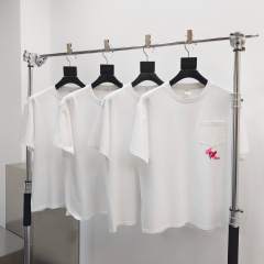 1:1 quality CH Back Graffiti Alphabet Portrait Print Tee