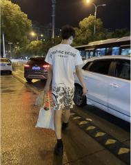 1:1 quality CH USA Limited Letter Print Tee 2 colors
