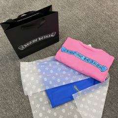 1:1 quality CH Dopamine Colorblock Logo Print Tee 2 colors