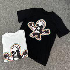 1:1 quality CH Skull Print tee 2 colors