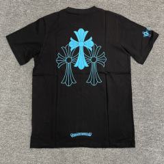 1:1 quality CH Large Cross tee Blue 2 colors