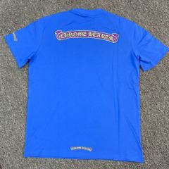 1:1 quality CH Dopamine Colorblock Logo Print Tee 2 colors