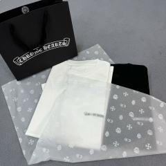 1:1 quality CH Front and back classic scroll print Tee