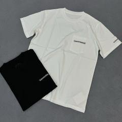 1:1 quality CH Front and back classic scroll print Tee