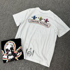 1:1 quality CH Skull Print tee 2 colors
