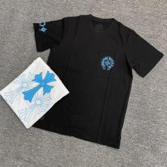 1:1 quality CH Large Cross tee Blue 2 colors
