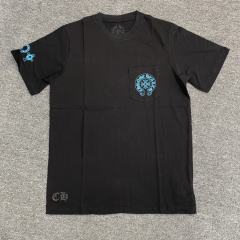 1:1 quality CH Large Cross tee Blue 2 colors