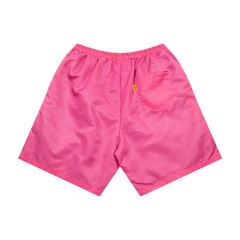Solid color smooth woven shorts