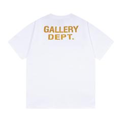 Retro embossed logo flame washed printed tee
