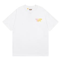 Retro embossed gradient logo Washed Print tee