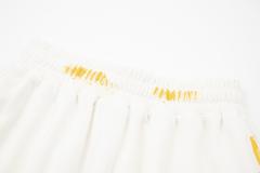 Colored crayon double-sided logo shorts