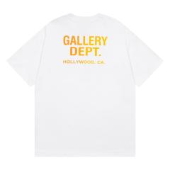 Retro embossed gradient logo Washed Print tee