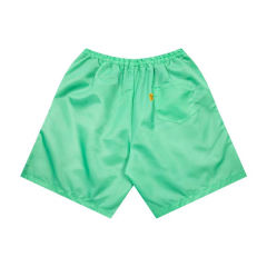 Solid color smooth woven shorts